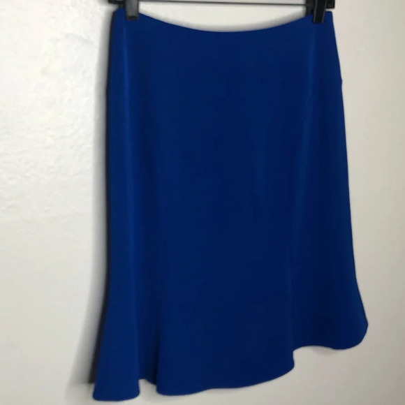 Calvin Klein blue skirt with lining size 2P. - Picture 2 of 5